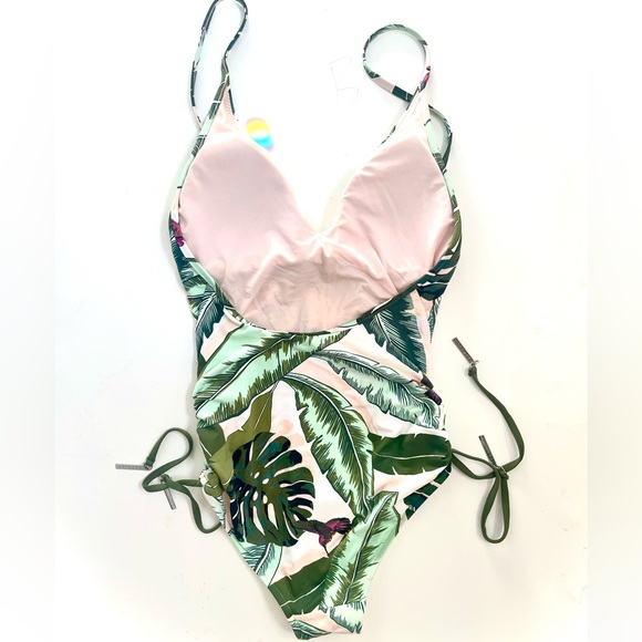 Sea Folly one piece halter top swimsuit. Size small. - Picture 2 of 4